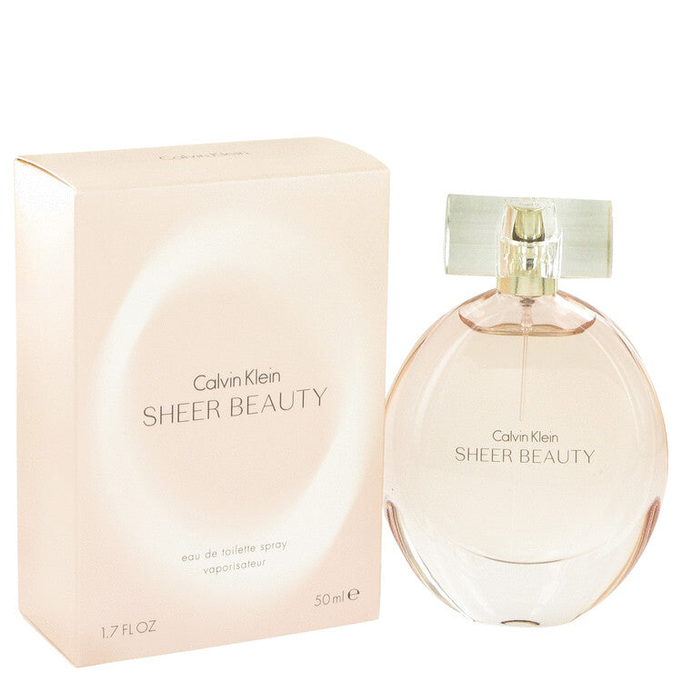 Sheer Beauty by Calvin Klein Eau De Toilette Spray 1.7 oz (Women)