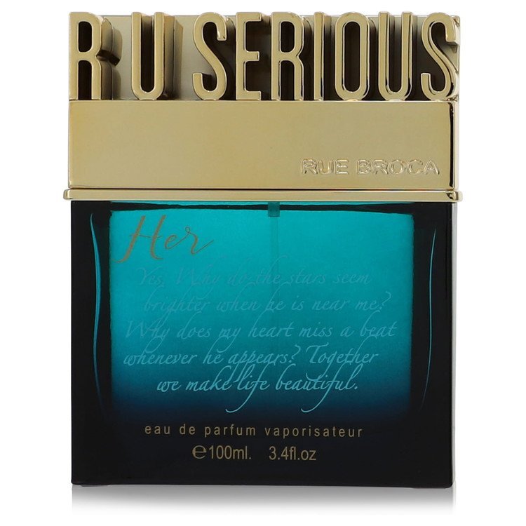 R U Serious Her by Rue Broca Eau De Parfum Spray (unboxed) 3.4 oz (Women)
