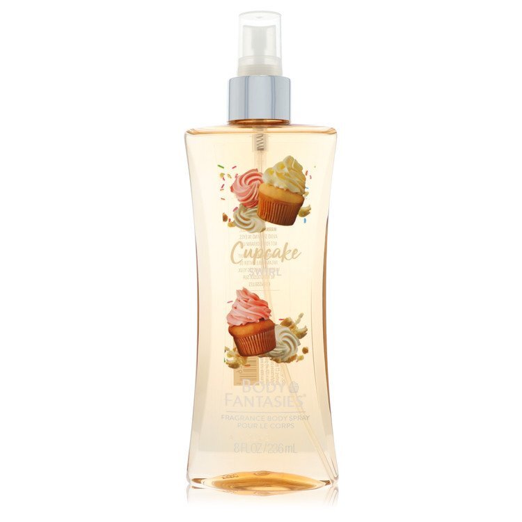 Body Fantasies Signature Cupcake Swirl by Parfums De Coeur Body Spray 8 oz (Women)