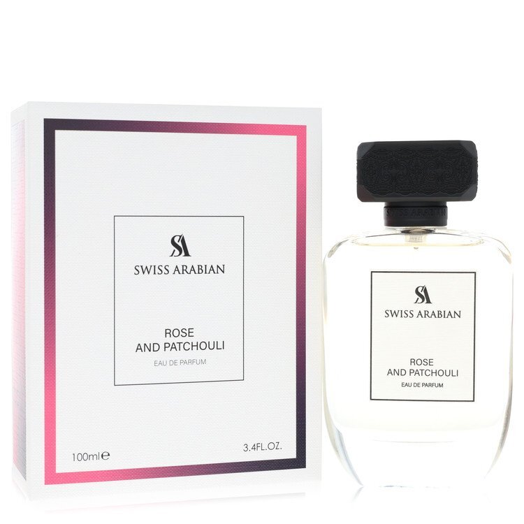 Swiss Arabian Rose And Patchouli by Swiss Arabian Eau De Parfum Spray 3.4 oz (Women)