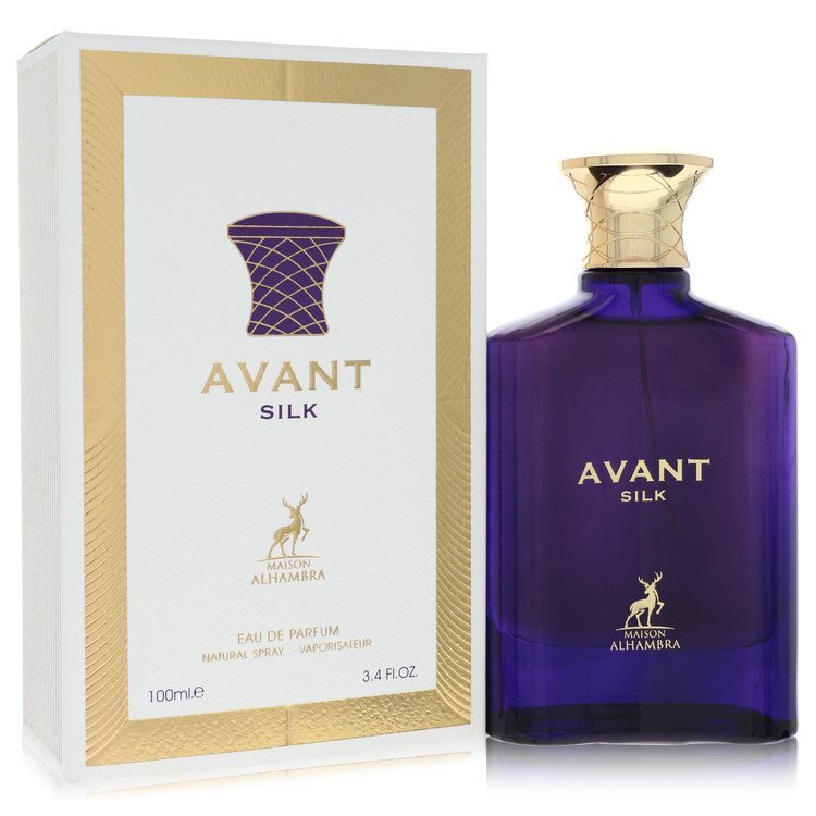 Maison Alhambra Avant Silk by Maison Alhambra Eau De Parfum Spray (Unisex) 3.4 oz (Women)