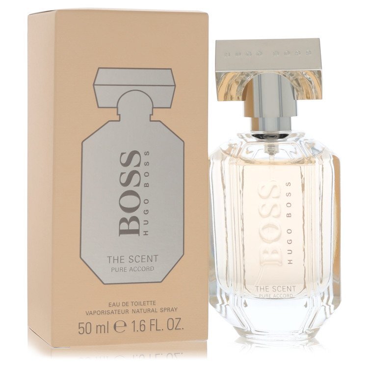 Boss The Scent Pure Accord by Hugo Boss Eau De Toilette Spray 1.6 oz (Women)