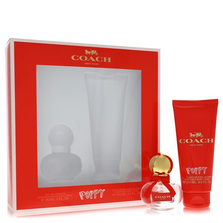 Coach Poppy by Coach Gift Set -- 1 oz Eau De Parfum Spray + 3.3 oz Body Lotion (Women)