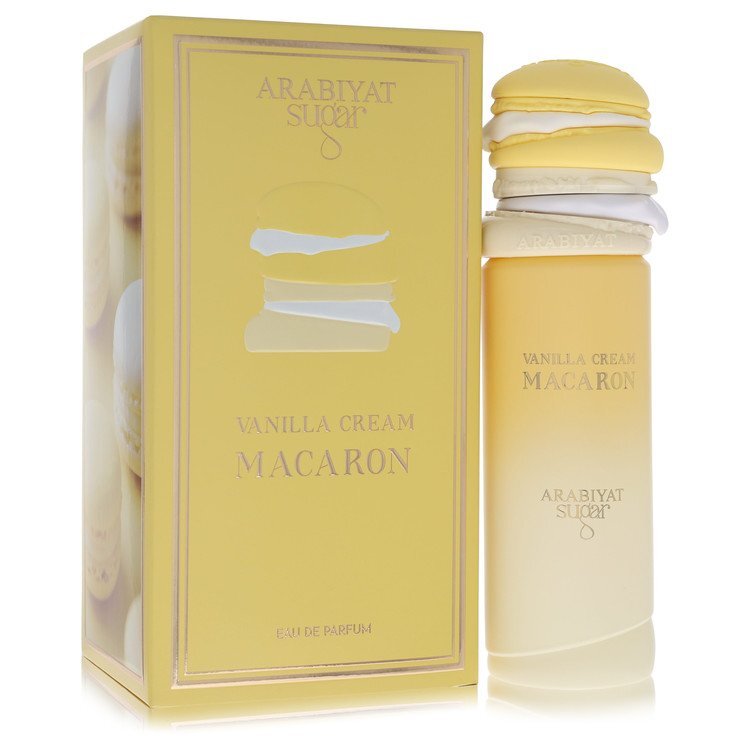Arabiyat Sugar Vanilla Cream Macaron by Arabiyat Eau De Parfum Spray (Unisex) 3.4 oz (Women)
