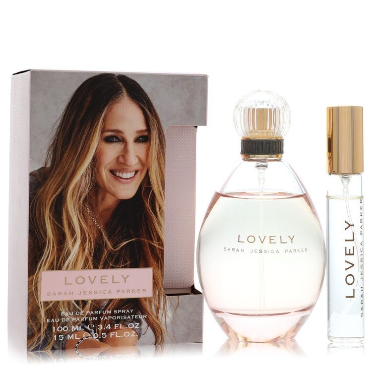 Lovely by Sarah Jessica Parker Eau De Parfum Spray + 1/2 oz Travel EDP Spray 3.4 oz (Women)
