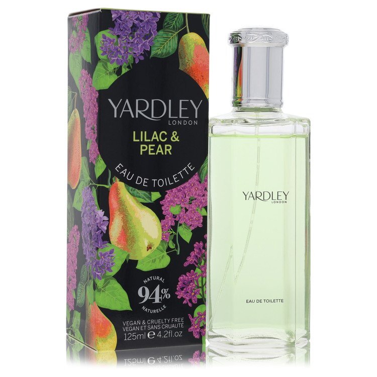 Yardley Lilac & Pear by Yardley London Eau De Toilette Spray 4.2 oz (Women)