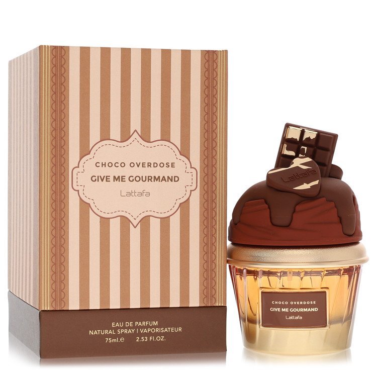 Lattafa Give Me Gourmand Choco Overdose by Lattafa Eau De Parfum Spray (Unisex) 2.53 oz (Women)