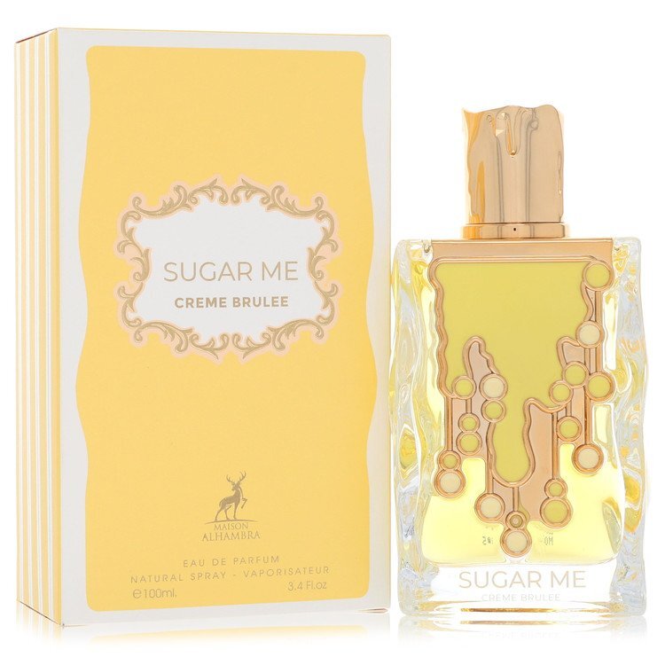 Maison Alhambra Sugar Me Creme Brulee by Maison Alhambra Eau De Parfum Spray 3.4 oz (Women)