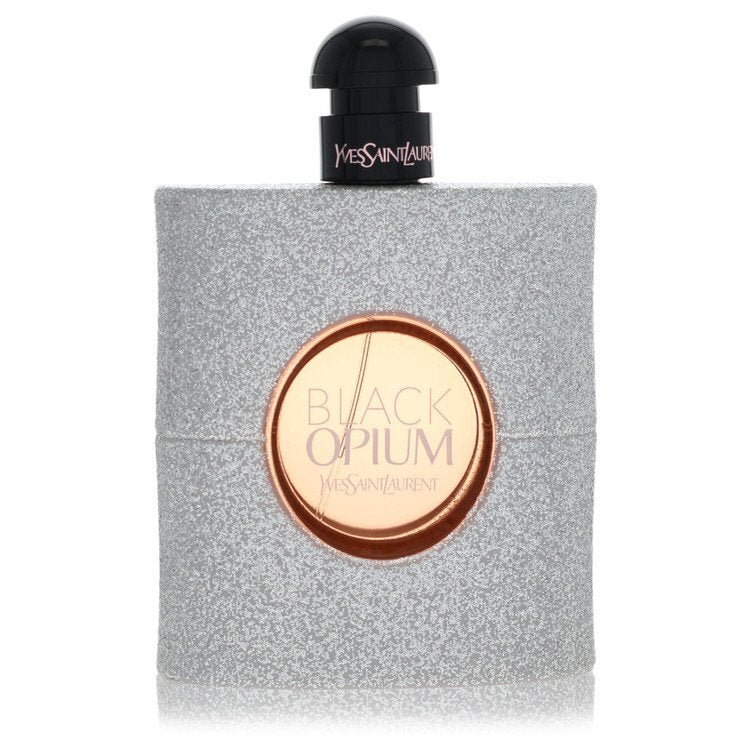 Black Opium Glitter by Yves Saint Laurent Eau De Parfum Spray (Unboxed) 3 oz (Women)