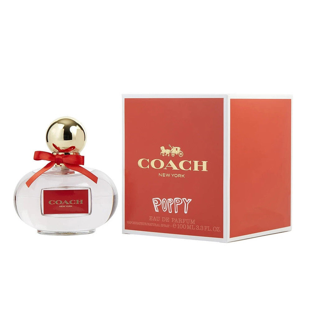 Coach poppy 3.4 eau de parfum spray (red)