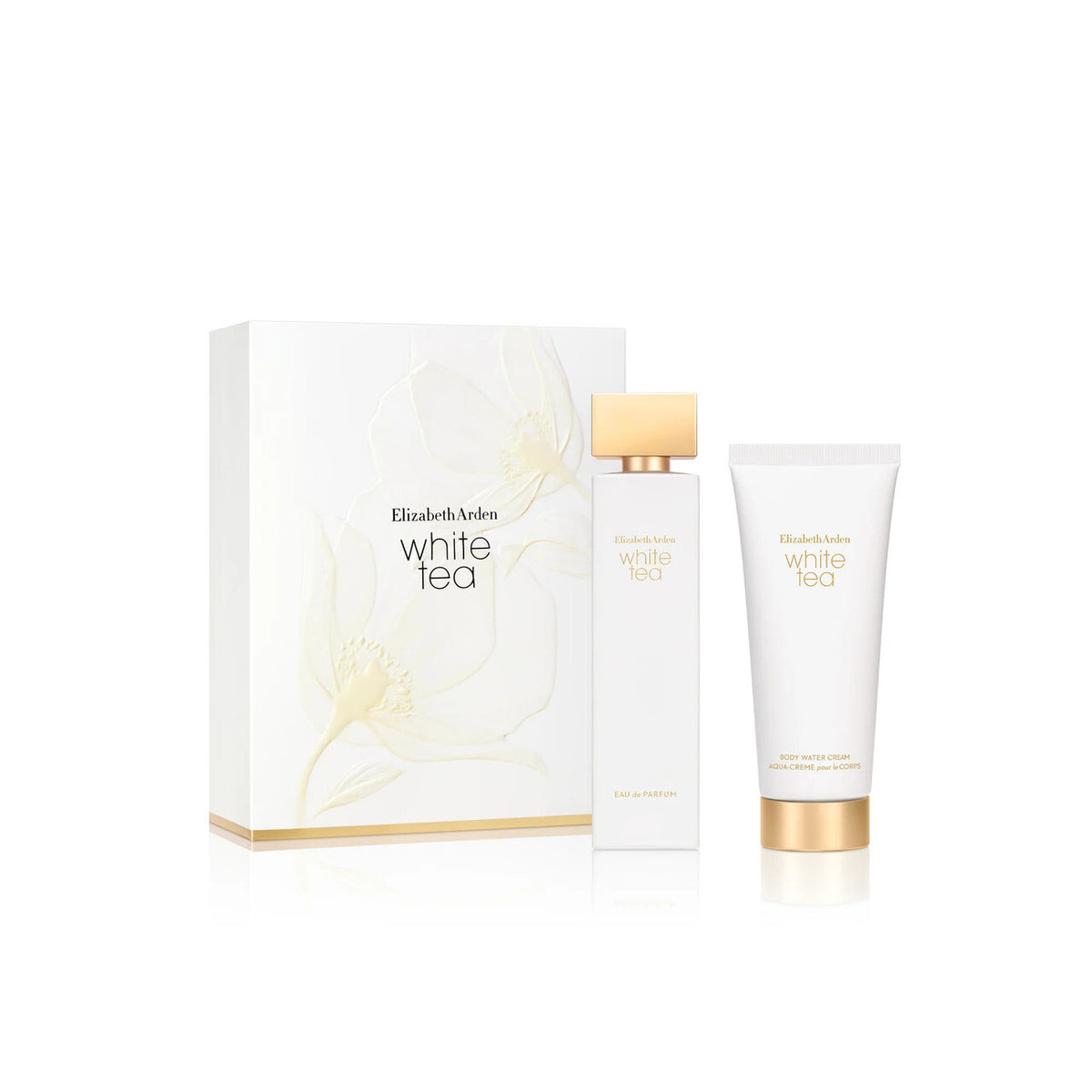 White tea 2 pcs set: 3.3 eau de parfum + 3.3 body water cream.
