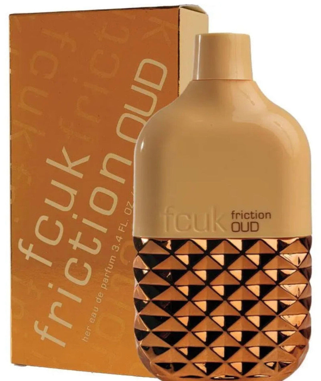 Fcuk friction oud 3.4 eau de parfum spray for women.