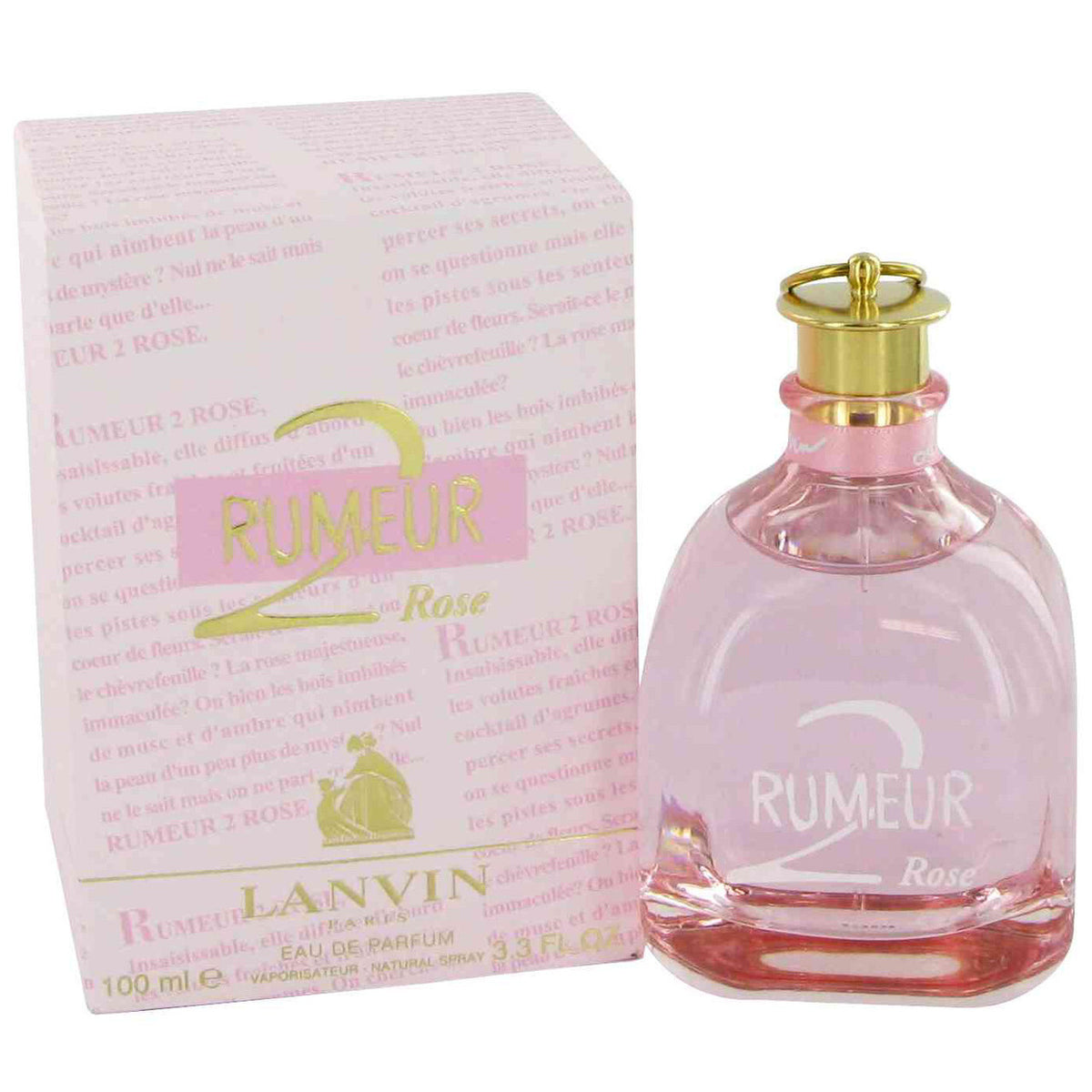 Lanvin rumeur 2 rose 3.4 eau de parfum spray