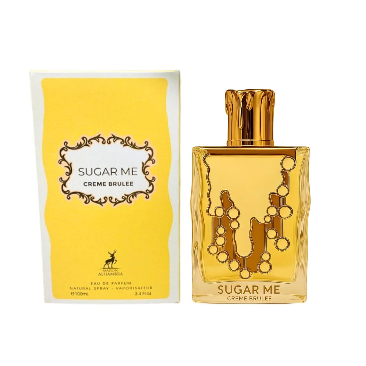 ALHAMBRA SUGAR ME CR?ME BRULEE 3.4 EAU DE PARFUM SPRAY FOR WOMEN