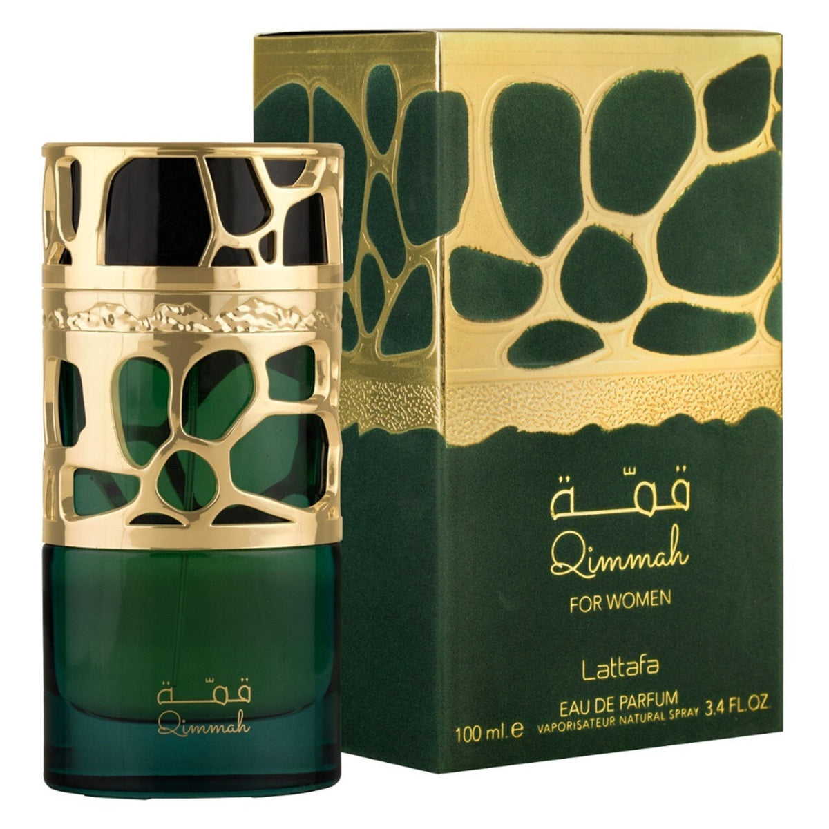 Lattafa qimmah 3.4 eau de parfum spray for women